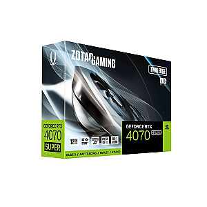 Zotac ZT-D40720H-10M graphics card NVIDIA GeForce RTX 4070 SUPER 12 GB GDDR6X
