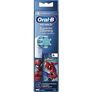 Brush Heads Spider-Man Kids 4ks