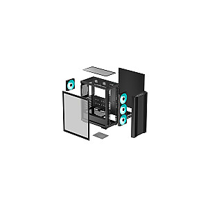 DeepCool CC560 V2 Midi Tower Черный