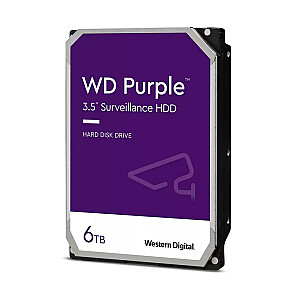 Жесткий диск WD Purple 6 ТБ SATA3 3,5 дюйма (WD64PURZ)
