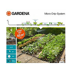 Gardena Micro-Drip-System Basic komplekts puķu dobēm un locījumiem 13015-20