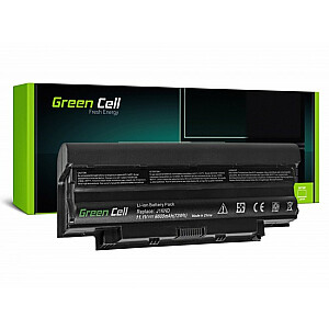Green Cell ierīcei Dell Inspiron 13R 14R 15R 17R Q15R N4010 10.8V 6600mAh
