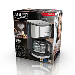 Кофеварка Adler AD 4407 Полуавтоматическая Капельная кофеварка