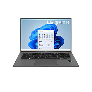 Klēpjdators LG Gram 14Z90R 35,6 cm (14 collas) WUXGA Intel® Core™ i5 i5-1340P 8 GB LPDDR5-SDRAM 512 GB SSD Wi-Fi 6E (802.11ax) Windows 11 Pro pelēks REPACK Jauns pārsaiņojums/pārsaiņošana