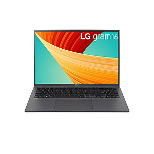 Ноутбук LG Gram 16Z90R 40,6 см (16 дюймов) WQXGA Intel® Core™ i5 i5-1340P 8 ГБ LPDDR5-SDRAM 512 ГБ SSD Wi-Fi 6E (802.11ax) Windows 11 Pro Grey РЕПАК Новый перепак/переупаковка