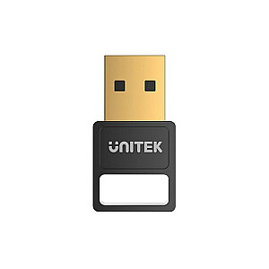 АДАПТЕР UNITEK BLUETOOTH 5.3 BLE USB-A ЧЕРНЫЙ