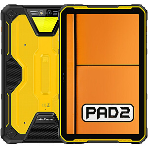 Ulefone Armor Pad 2 8/256 GB LTE planšetdators melnā un dzeltenā krāsā