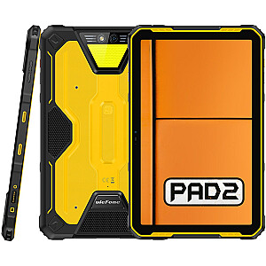 Ulefone Armor Pad 2 8/256 GB LTE planšetdators melnā un dzeltenā krāsā