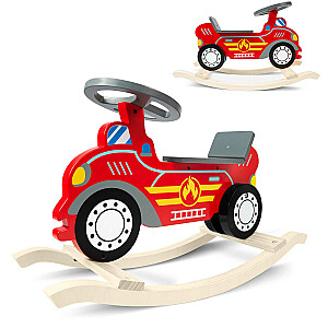 Ricokids 785001 koka šūpojošo auto ugunsdzēsēju brigāde