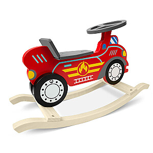 Ricokids 785001 koka šūpojošo auto ugunsdzēsēju brigāde