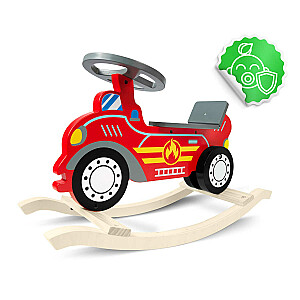 Ricokids 785001 koka šūpojošo auto ugunsdzēsēju brigāde