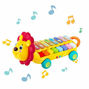 Izglītojoša cimbļa rotaļlieta Lion Xylophone RK-740 Ricokids