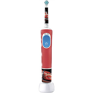 Oral-B Vitality PRO Kids Cars Electric Toothbrush, Red Oral-B