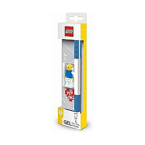 Синяя гелевая ручка LEGO с минифигуркой