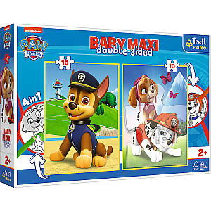 TREFL PAW PATROL Бэбимакси-пазл, 10x2 шт.