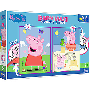 TREFL PEPPA PIG Baby Maxi puzle, 10x2 gab.