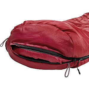 Guļammaiss High Peak Redwool 3 l 230 x 85 x 55 cm bordo pelēks kreisais 23092