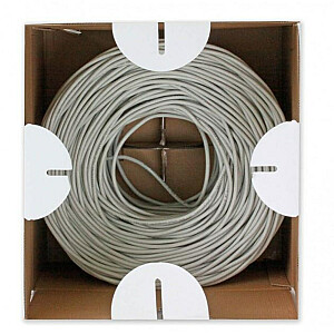 Сетевой кабель Techly ITP6-UTP-ICH Серый, 305 м Cat6 U/UTP (UTP)