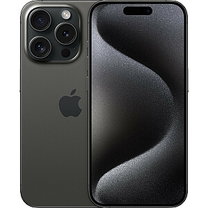 Смартфон Apple iPhone 15 Pro 256 ГБ Черный Титан (MTV13)