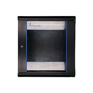 Extralink EX.7263 Rack Cabinet 12U Wall Rack Melns