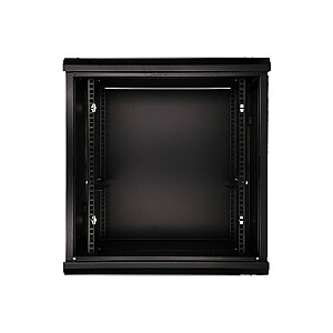 Extralink EX.7263 Rack Cabinet 12U Wall Rack Melns