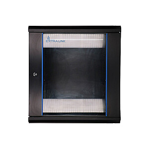 Extralink EX.7256 Rack Cabinet 12U Wall Rack Melns