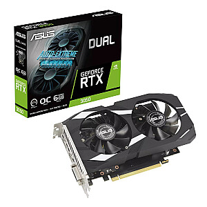 ASUS Dual-RTX3050-O6G NVIDIA GeForce RTX 3050 6 ГБ GDDR6