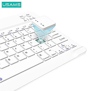 USAMS Putekļu vāciņš Winro ar klaviatūru iPad 10.2" melns vāks-melna klaviatūra|melns vāks-melna klaviatūra IP1027YR01 (US-BH657)