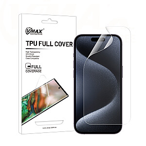 Vmax protective film invisble TPU film - full coverage priekš iPhone 15 Pro Max 6,7"