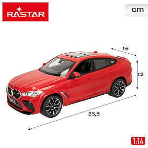 Радиоуправляемая машина Rastar  BMW X6 M 1:14 6+ CB41274