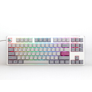 Игровая клавиатура Ducky One 3 Mist Grey TKL, светодиод RGB — MX-коричневый (США)