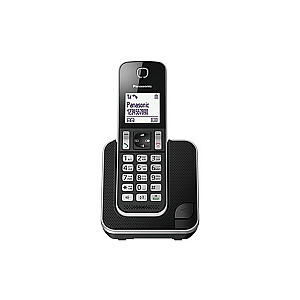 Телефон Panasonic KX-TGD310 Телефон DECT АОН Черный, Белый