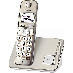 Телефон Panasonic DECT KX-TGE 210 PDN шампанское золото