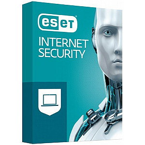 ESET Internet Security BOX 1 - darbvirsmas licence uz vienu gadu