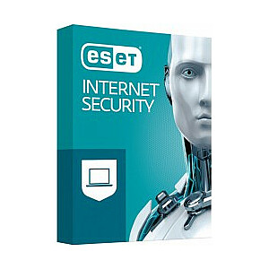ESET Internet Security BOX 3 - darbvirsma - viena gada licence