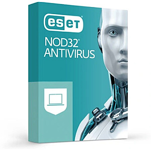 ESET NOD32 Antivirus BOX 1 — darbvirsma — gada licence