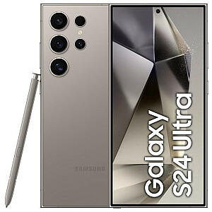Samsung Galaxy S24 Ultra 5G 12/1 TB Dual SIM karte, titāna pelēka (S928)