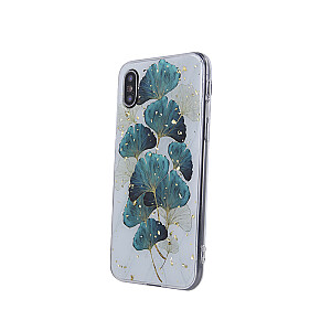 Fusion Gold Glam Leaves silikona aizsargapvalks Samsung A057 Galaxy A05S