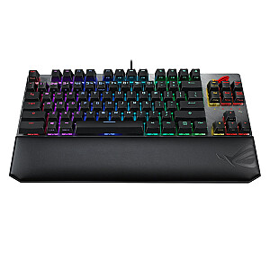 Spēļu tastatūra ASUS ROG Strix Scope NX TKL Deluxe RGB, NX-Red