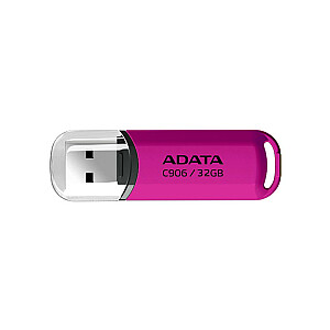 ФЛЕШ-ДИСКОВ ПАМЯТИ USB2 32 ГБ/РОЗОВЫЙ AC906-32G-RPP ADATA