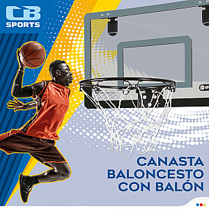 Basketbola grozs 30.5X45.5 cm bērniem ar 14 cm bumbu 3+ CB46245