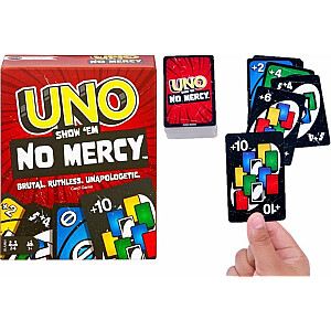 Mattel UNO spēle: bez žēlastības