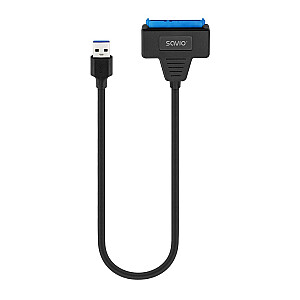 SAVIO AK-68 USB-A 3.1 Gen 1 (M) uz SATA (F) adapteris 2,5 collu diskdziņiem