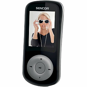 Sencor SFP 5870 BS Bluetooth MP3/MP4 1,8 дюйма (8 ГБ, FM-радио, MicroSD)
