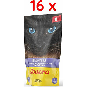 Josera Karma Vistas fileja ar teļa gaļu 16x70g