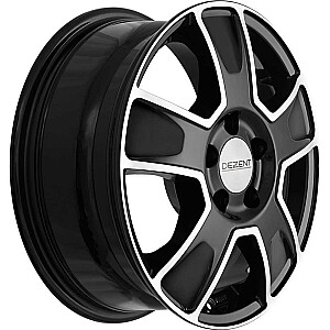 Dezent Van dark Black/polished 6,5x16 5x130 ET68 CB78,1 60° 1350 kg TVAZLBP68 Dezent