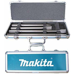 Makita Набор плоских и остроконечных стамесок SDS-Max, 4 шт. в чемодане (D-42466)
