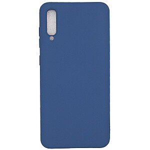 Evelatus Samsung Galaxy A70 Nano Silicone Case Soft Touch TPU Dark Blue