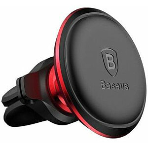 Магнитный автомобильный держатель Baseus Вентиляционная решетка Черный Красный