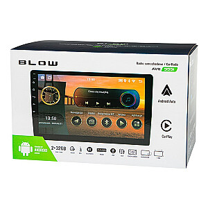 Radio uztvērējs BLOW AVH-9991 1DIN 9" Android/WiFi/GPS/CARPLAY
